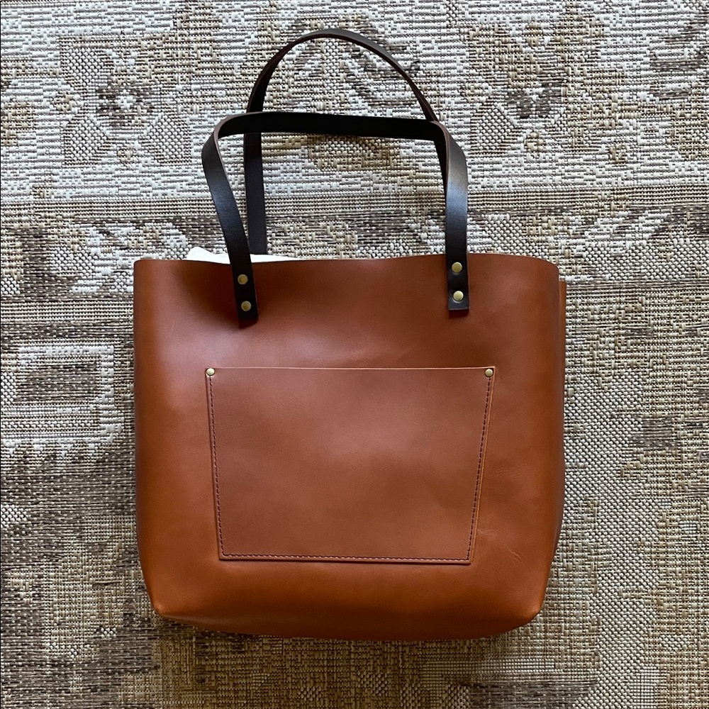 NEW Portland Leather Tote Bag